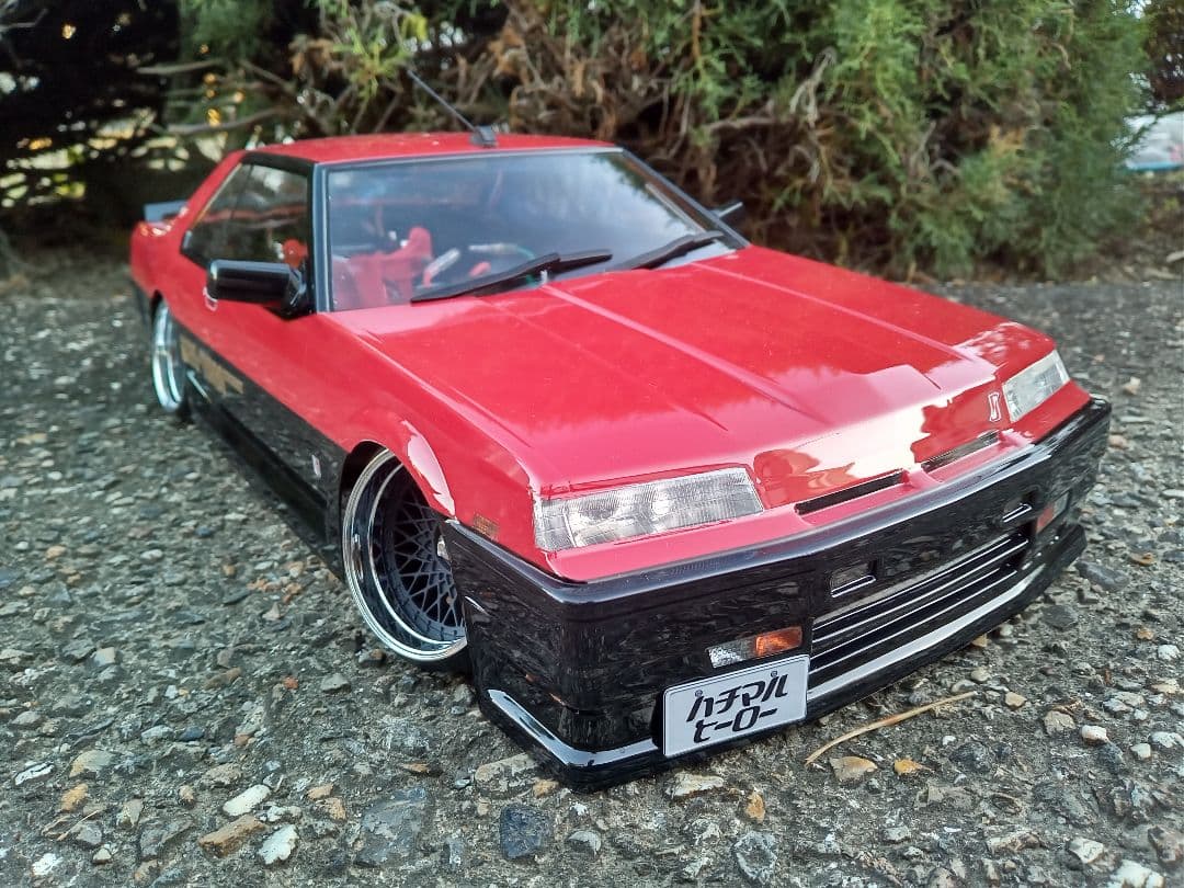 動画有り スカイライン DR30 鉄仮面 フルアクション電飾 2.4Gメカ付き♪