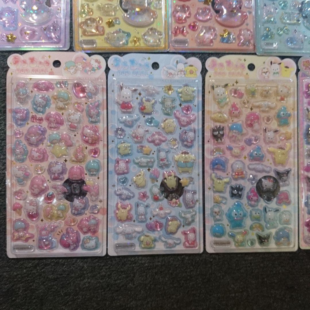 ラスト【正規品】サンリオ うるちゅるポップシール11枚セット