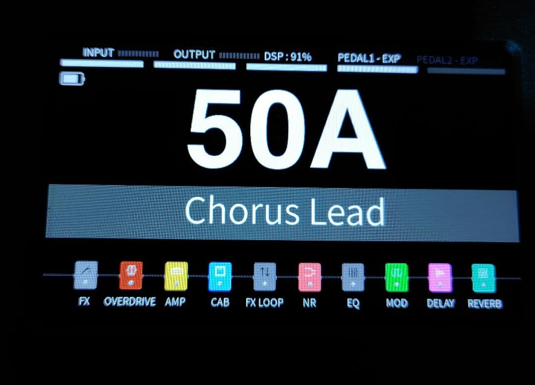 FLAMMA fx200b／マルチエフェクター／バッテリー内蔵／タッチスクリーン