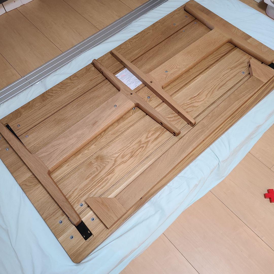 zzz MUJI 木製リビングダイニング テーブル 150*80 解体済