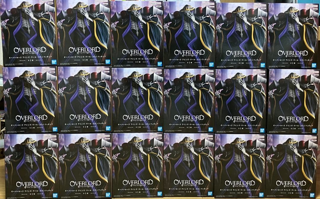 オーバーロード アインズ・ウール・ゴウンフィギュア 18体 まとめ売り