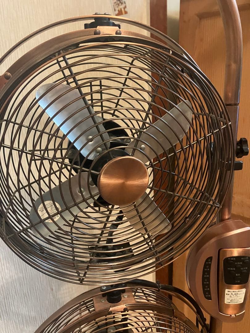 昭和レトロ　希少　ドウシシャ 3連 タワー型 メタル 扇風機 サーキュレーター