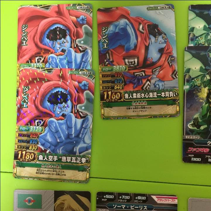 ワンビーベリー＆ドラゴンボール＆ガンダムトライエイジ