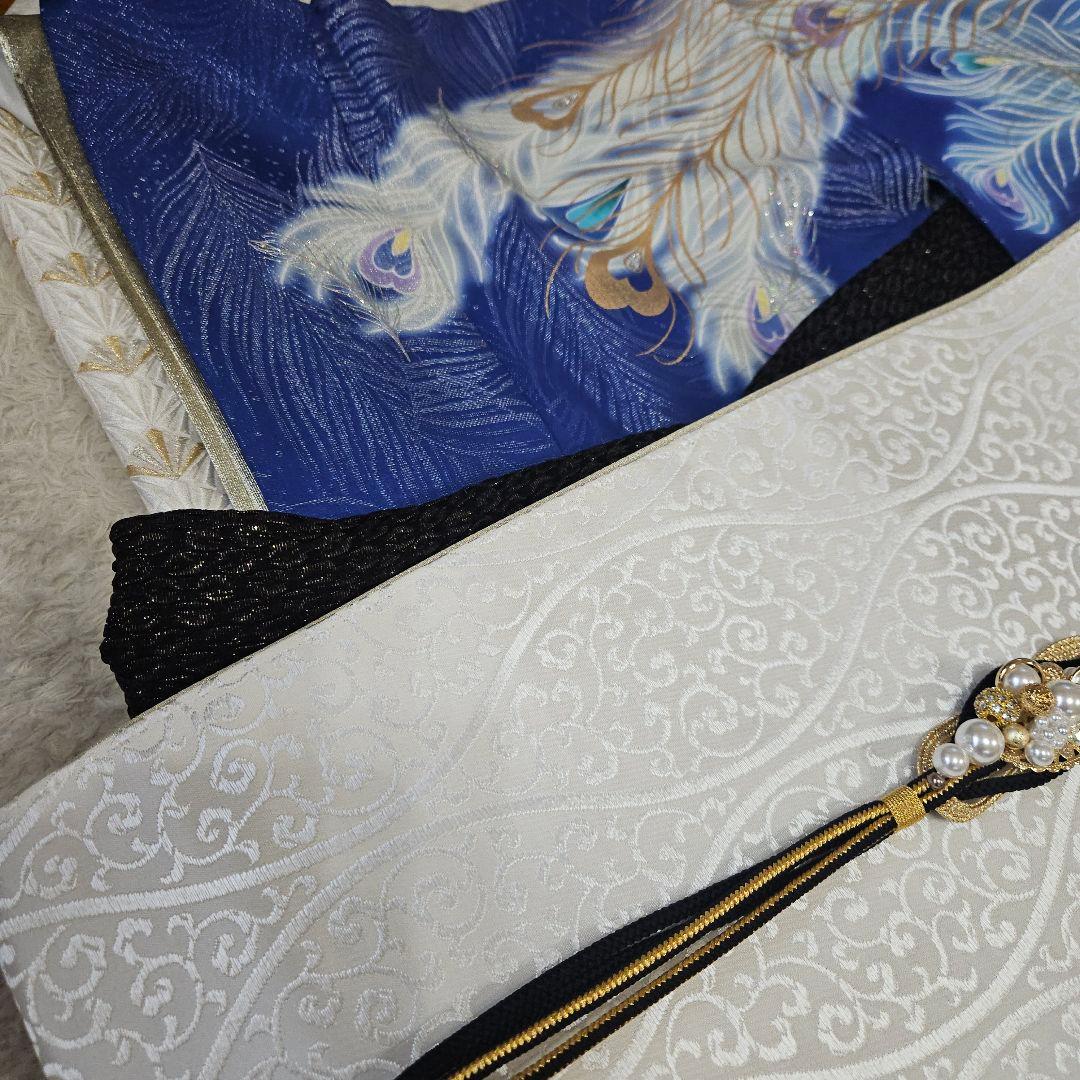 個性的JROSSO振り袖　袋帯フルセット