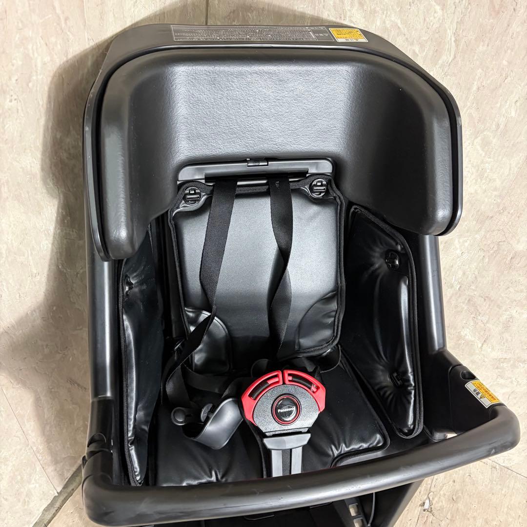極美品 Panasonic チャイルドシート PRBC-001DX ブラック