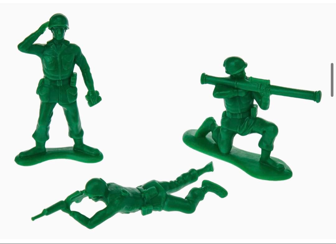 トイストーリーコレクション　バケットオブソルジャーズ　軍曹　グリーンアーミーメン