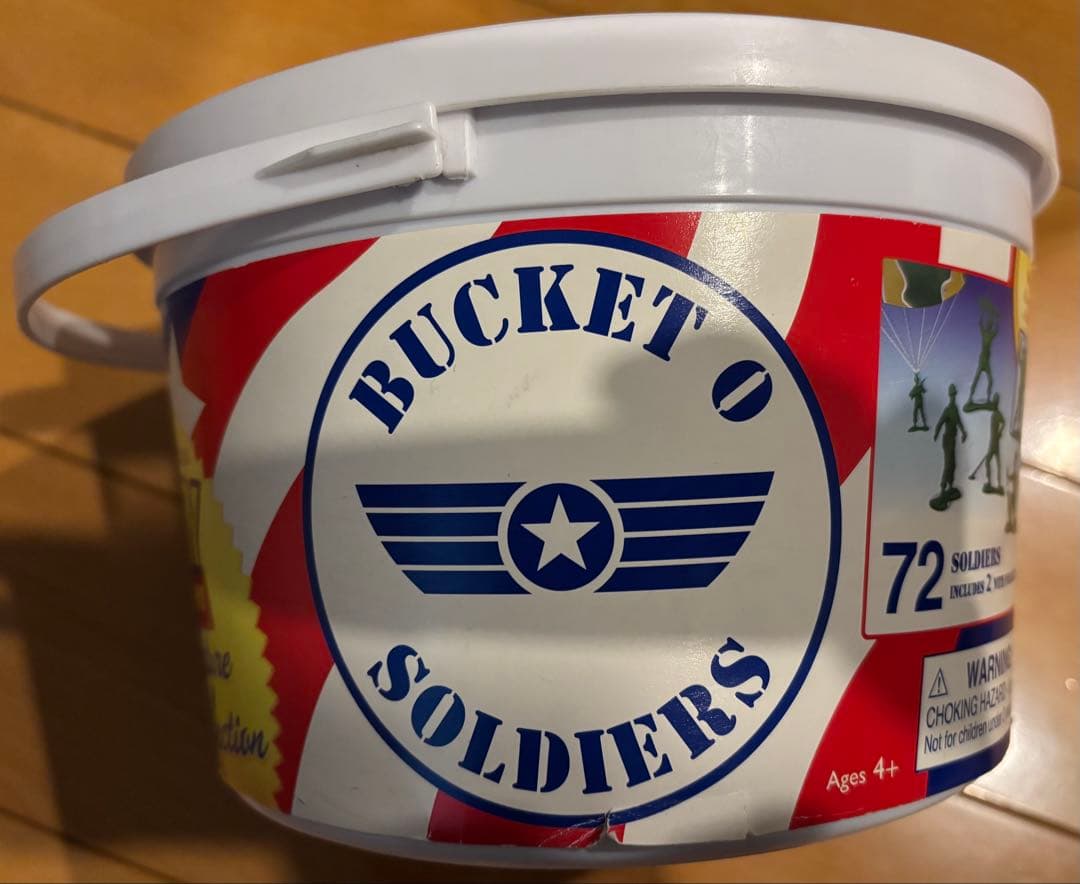 トイストーリーコレクション　バケットオブソルジャーズ　軍曹　グリーンアーミーメン