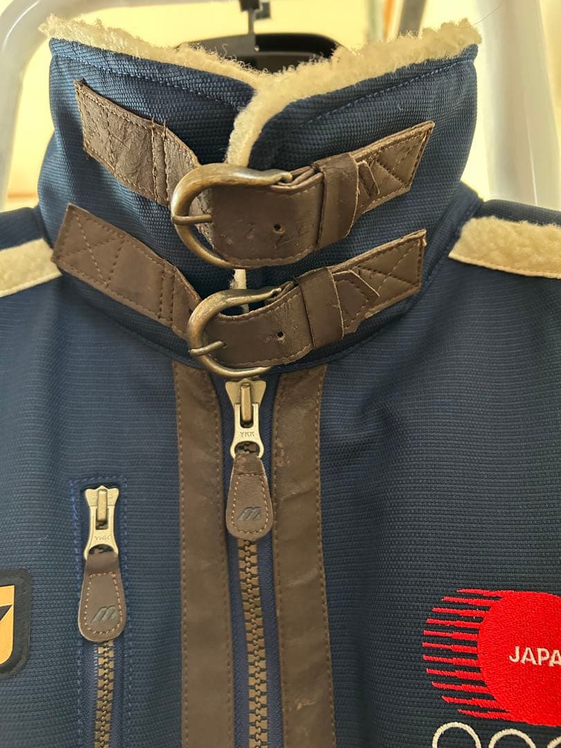 MIZUNO サイズL冬季長野オリンピックジャケット ネイビー