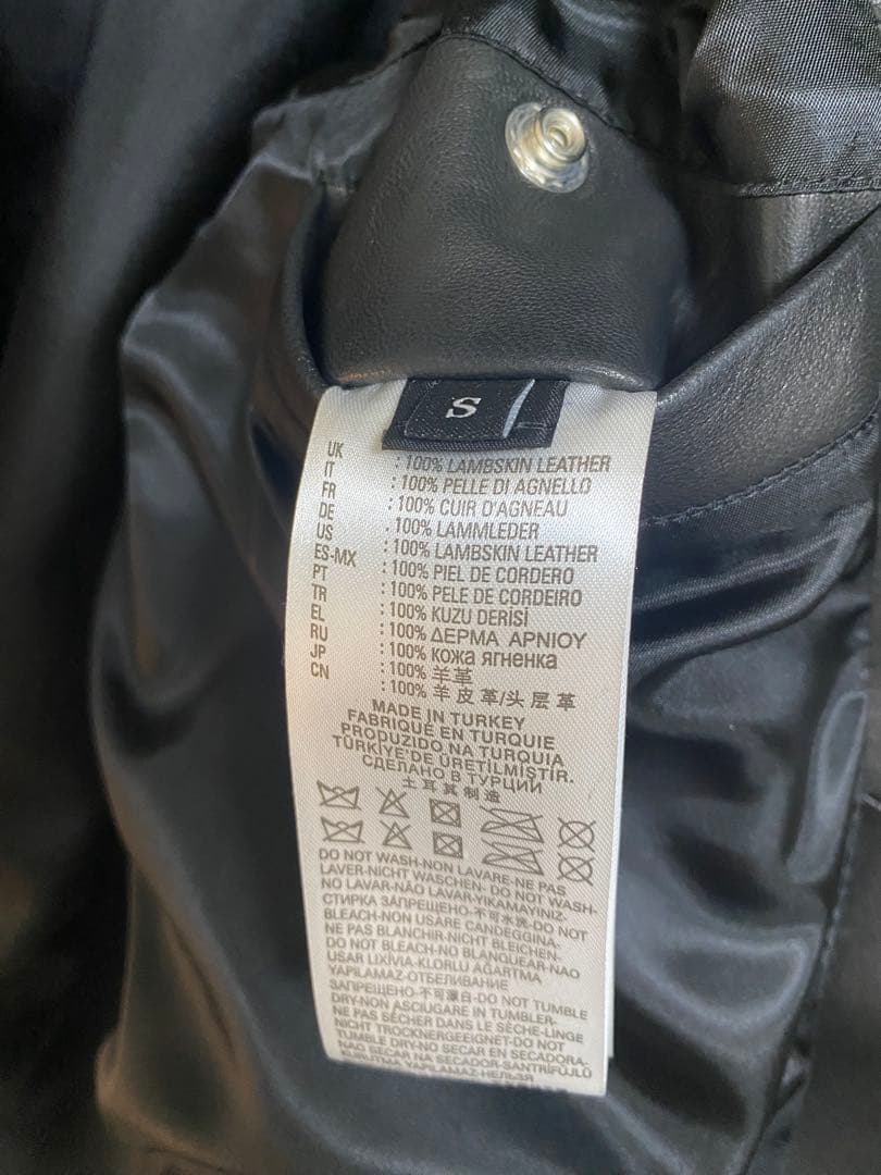 DIESEL シングルレザージャケット