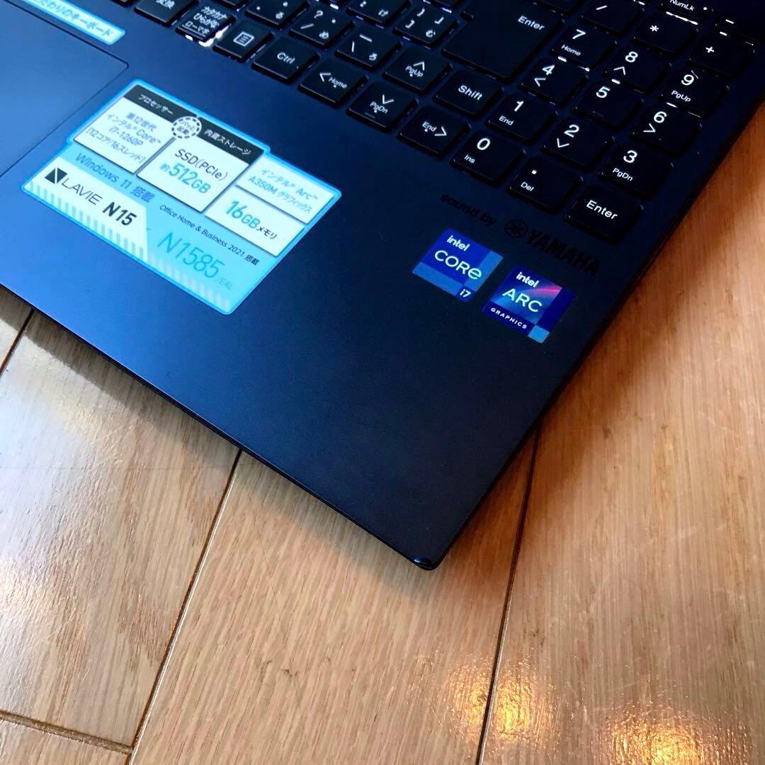 NEC LaVieN1585/EAL(新品M.2SSD 1TB)【2022年製】