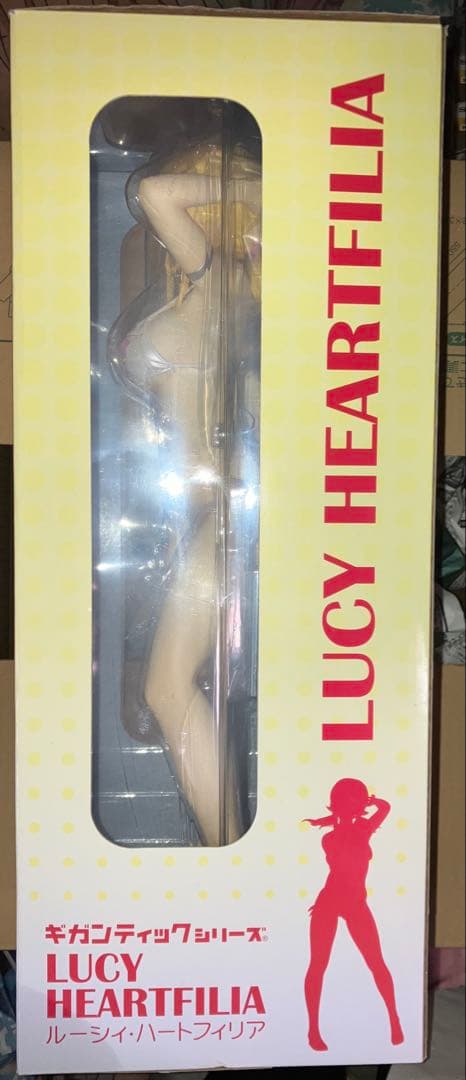 Fairy Tail ルーシィ　ギガンティックシリーズ　フィギュア　花柄　限定版