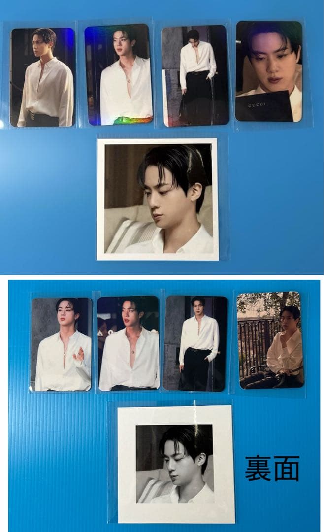 BTS Jungkookフィルムブックマーク・ホログラムフォトカード・ステッカー