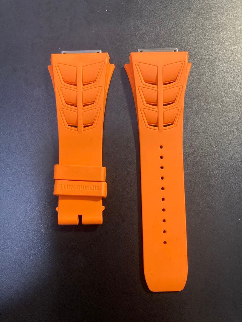 Richard Mille リシャールミル　ラバーベルト　オレンジ　30M