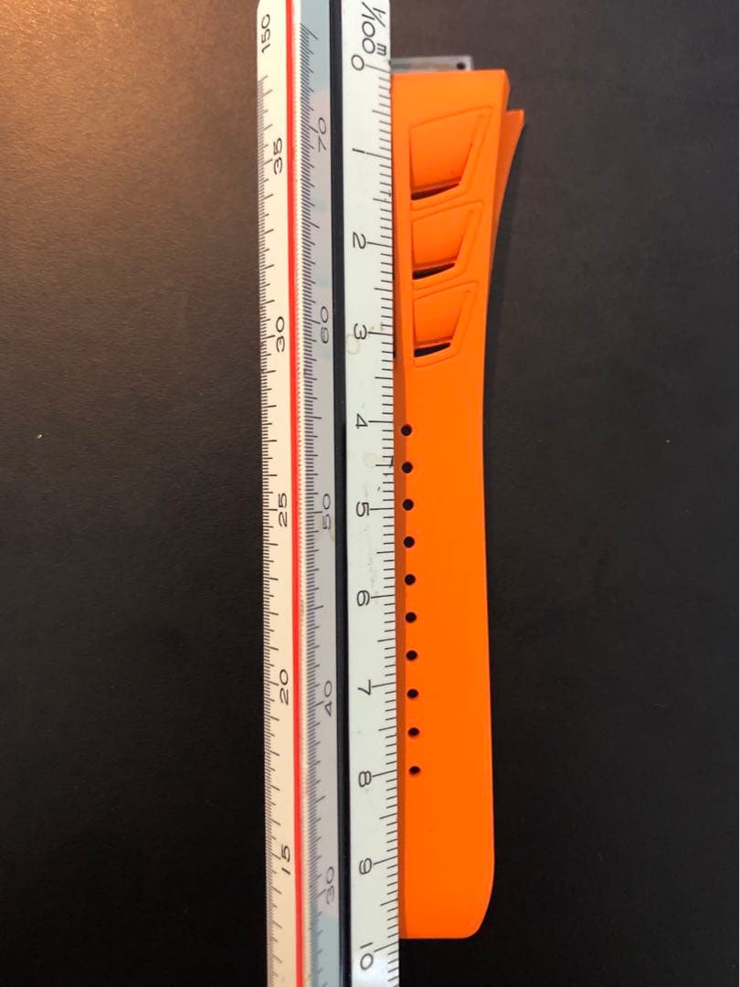 Richard Mille リシャールミル　ラバーベルト　オレンジ　30M