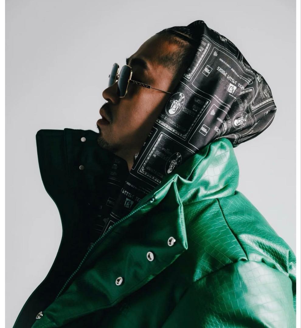 〈BREATH/ブレス〉BLACK CARD SILK SCARF 完売品