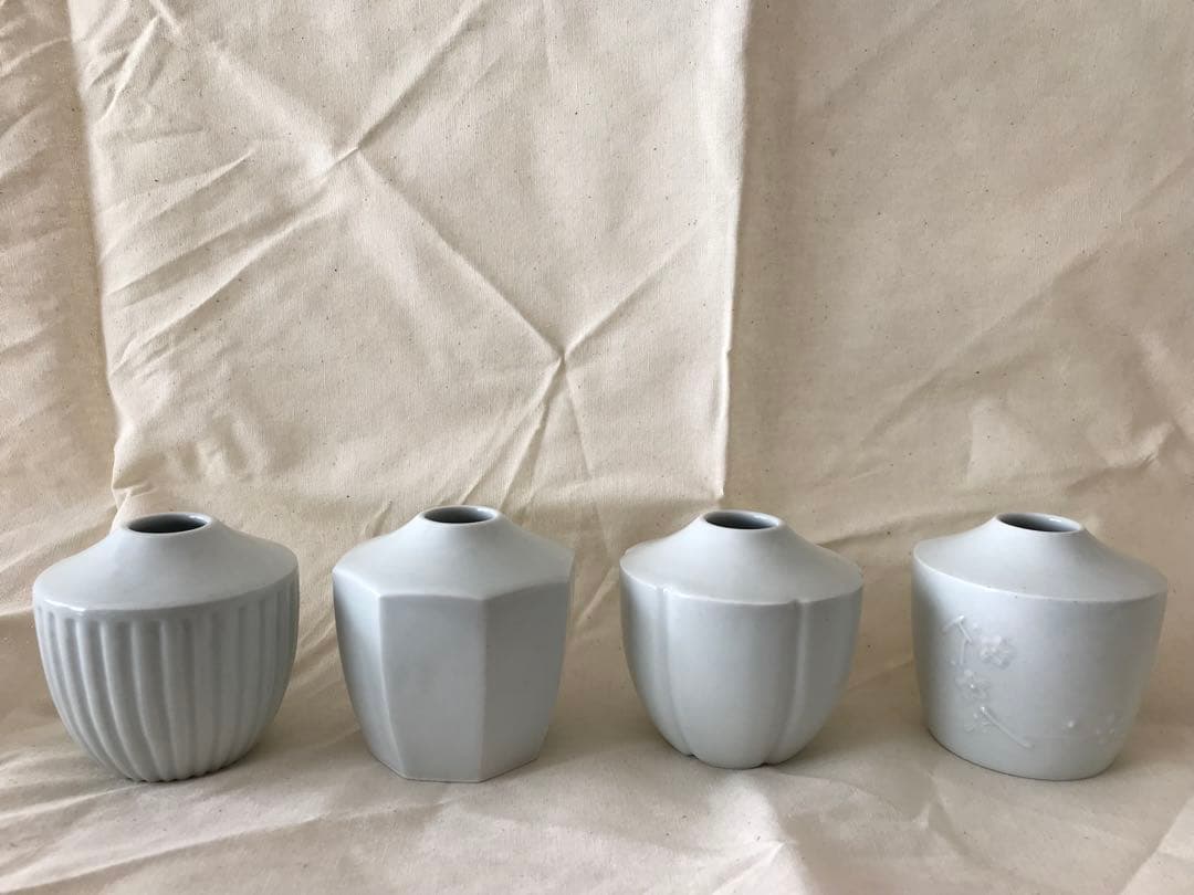 陶器 一輪挿し　4つセット