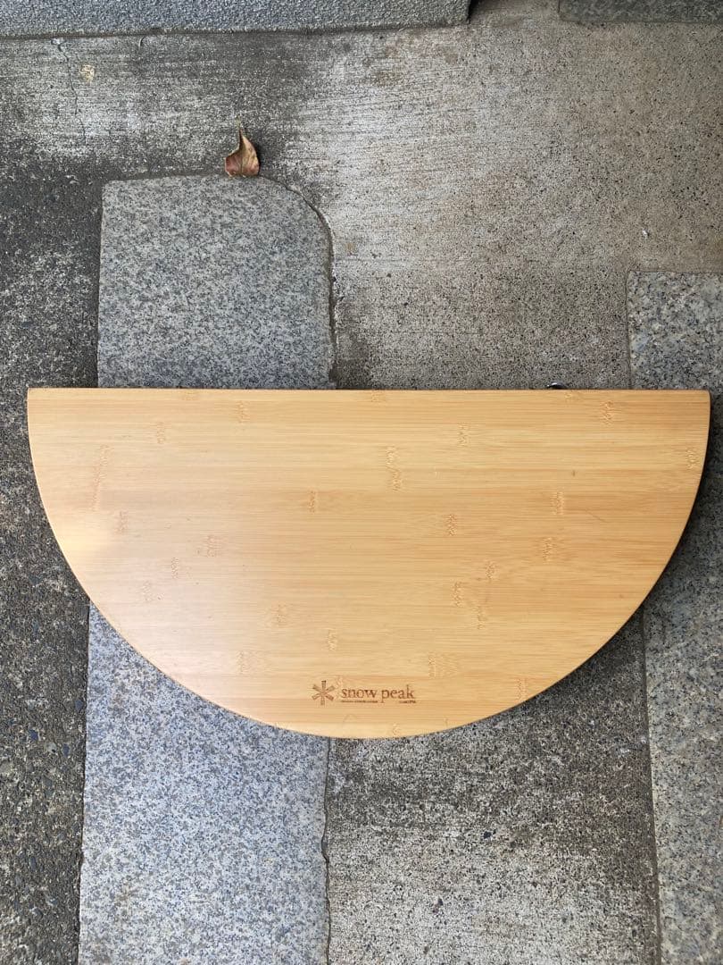  peak ワンアクション　ちゃぶ台　竹 M