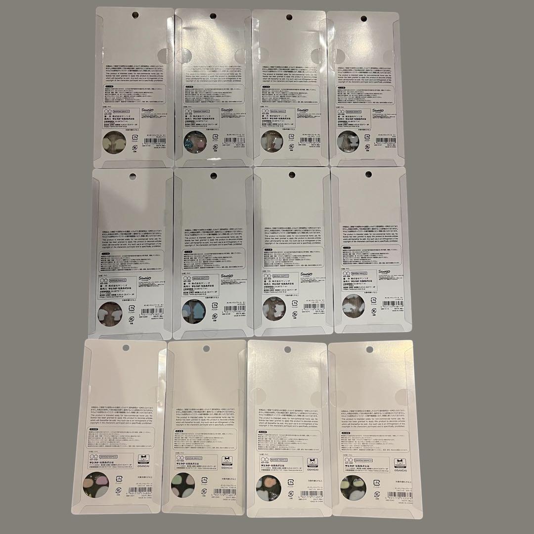 【正規品】ボンボンドロップシール ミニサンリオ8種・たまごっち４種Ａ