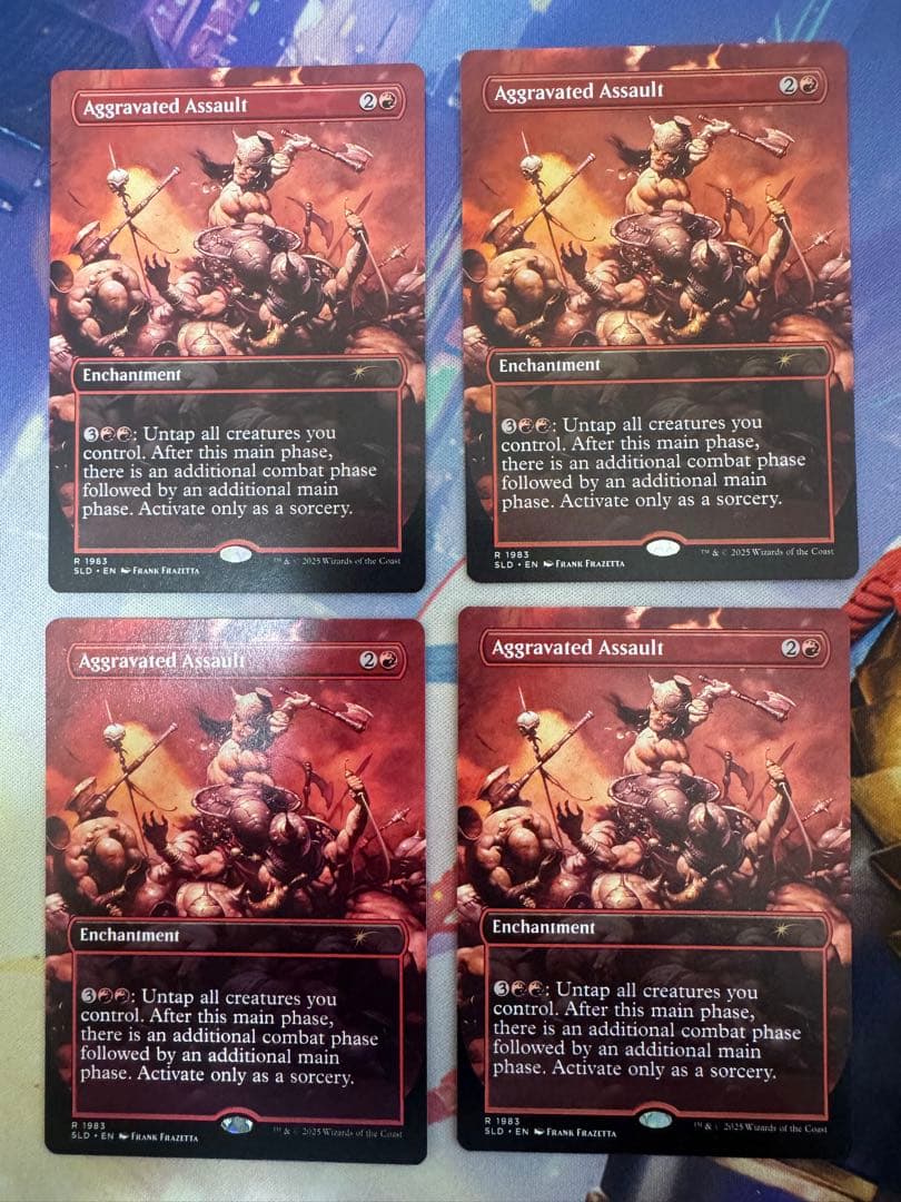 Aggravated Assault 追い討ち4枚セット