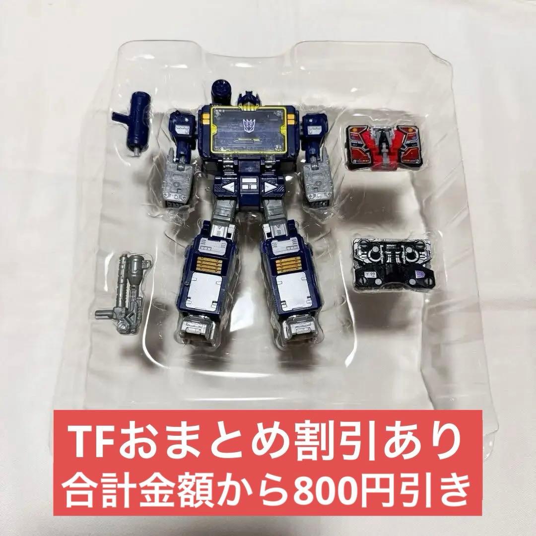 【送料込・中古・開封品】トランスフォーマー WFC-14 サウンドウェーブ