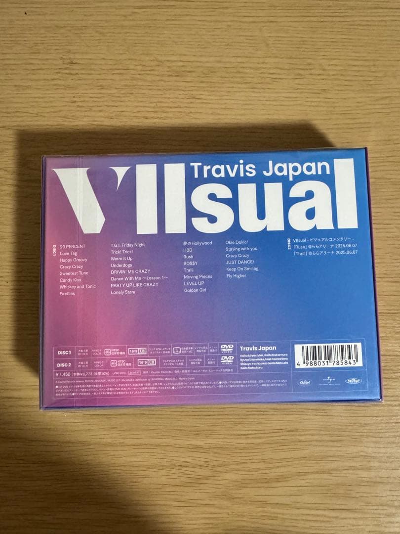 完全生産限定盤★Travis Japan Vllsual 完全生産限定盤 DVD