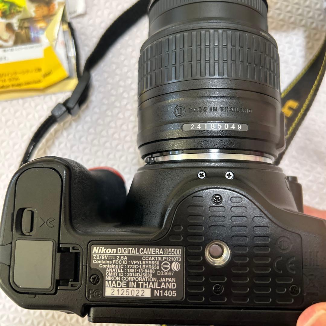 Nikon D5500 ダブルズームキット 一眼レフカメラ