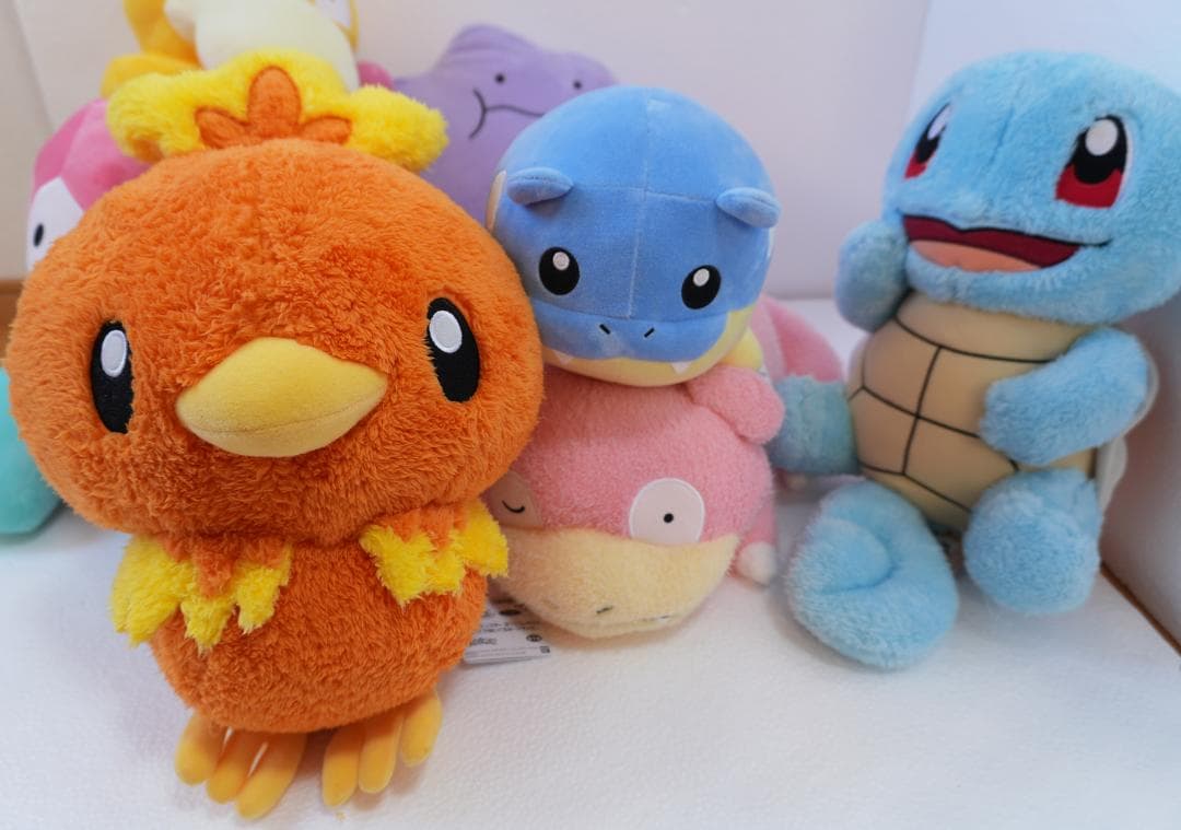 ポケットモンスターのぬいぐるみ タグ付き 7個まとめ ポケモンのぬいぐるみ