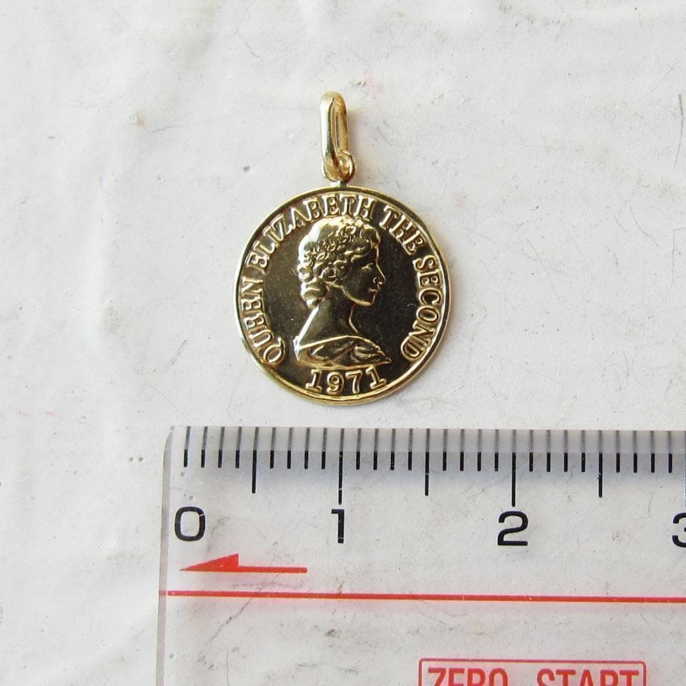 K18  ネックレス トップ 刻印 18K ネックレストップ 新品 L