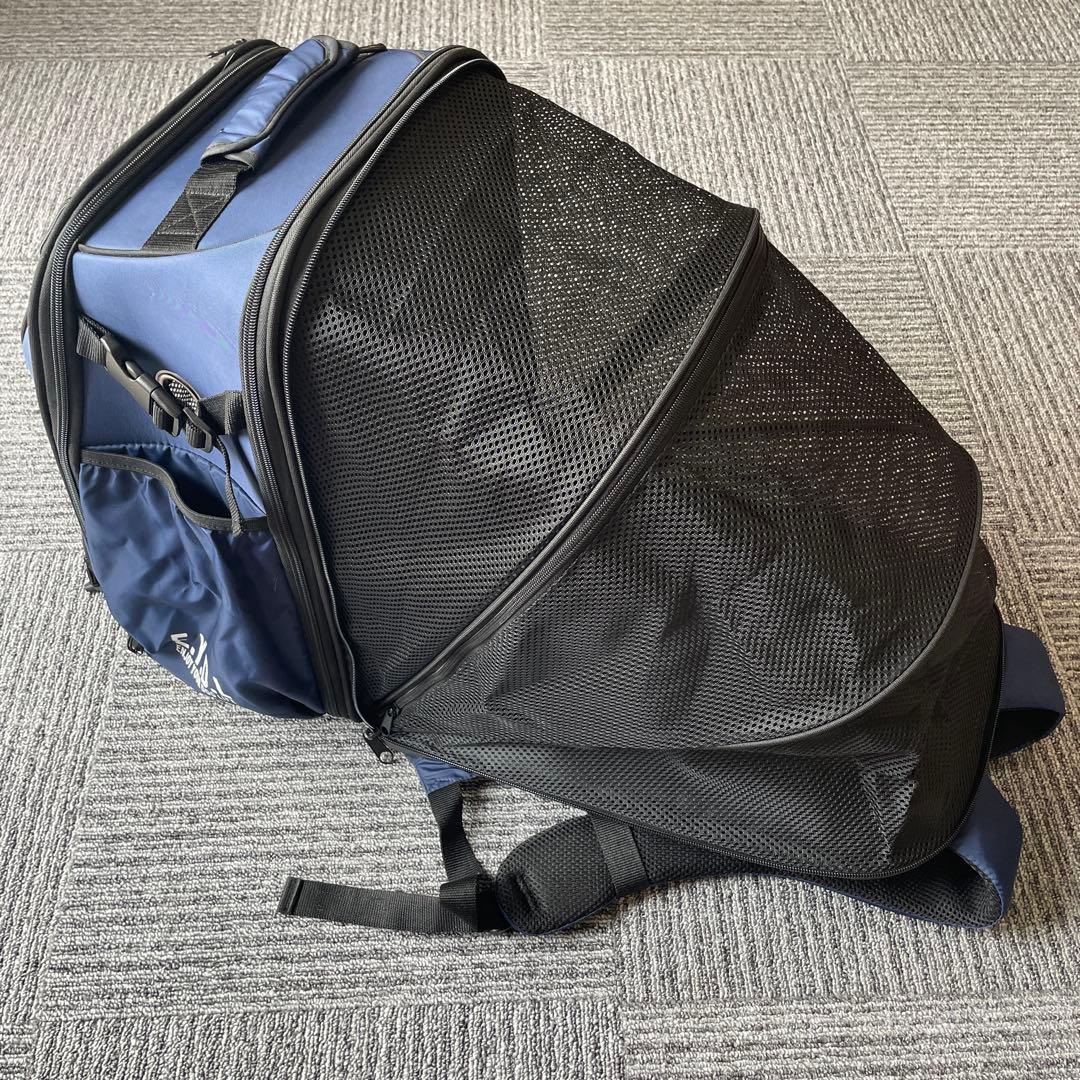 DOG DEPT ドッグデプト　伸縮リュックキャリー ネイビー ペット用