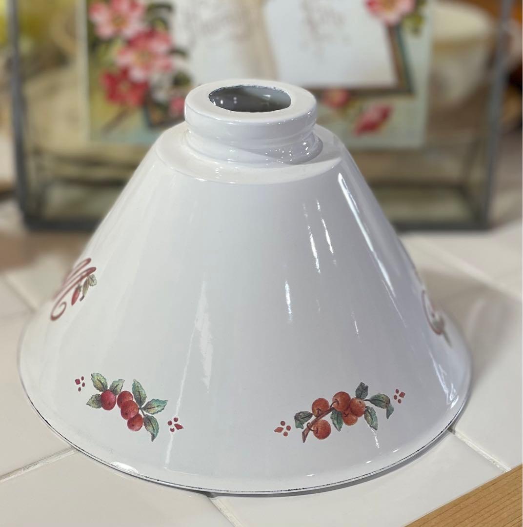 ◆「激レア」マニーロココホーローランプシェード