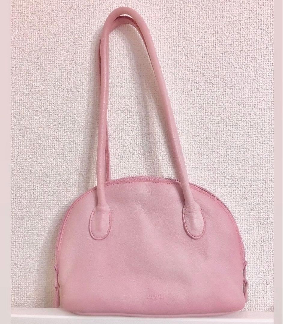 TIDEWAY TONE SMALL BOSTON ショルダーバッグ 桜 ピンク