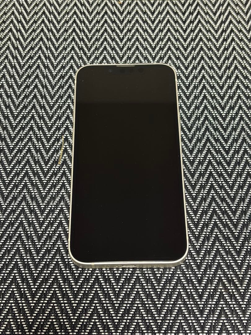 iPhone13mini 256GB ホワイト 本体 バッテリー社外品