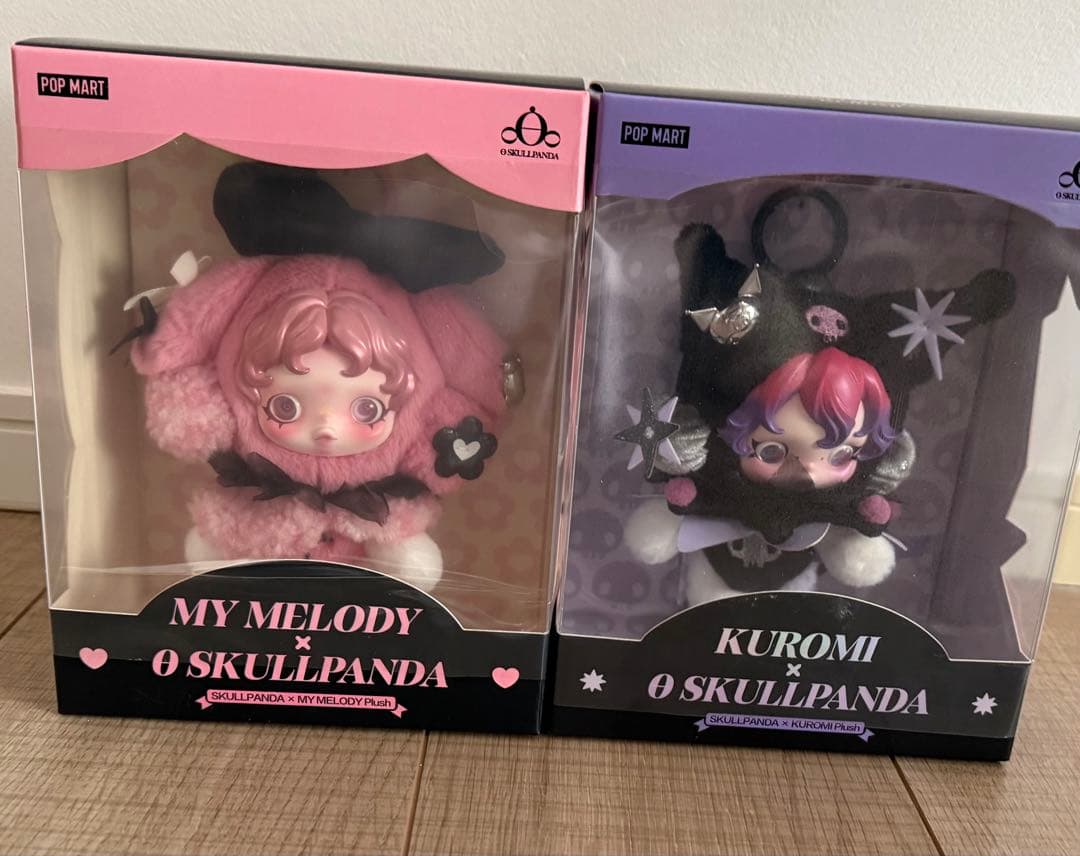 公式 POP MART SKULLPANDA マイメロ クロミ