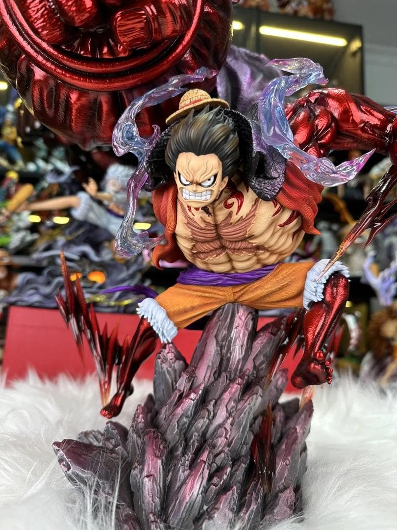 ワンピース ルフィ ギア4 バウンドマン フィギュア ガレージキット