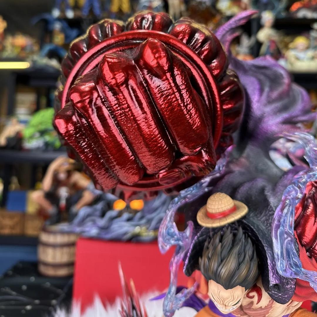 ワンピース ルフィ ギア4 バウンドマン フィギュア ガレージキット