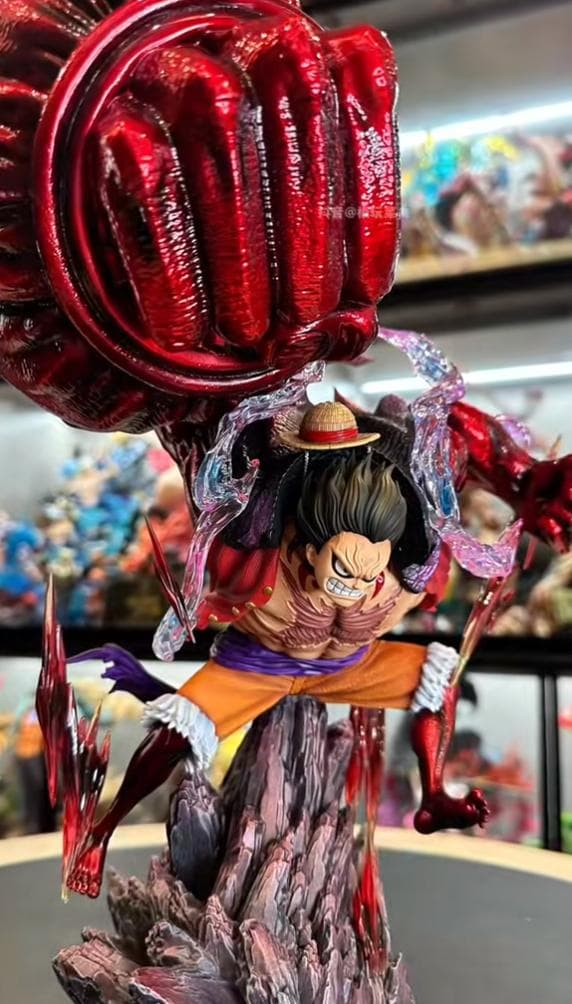 ワンピース ルフィ ギア4 バウンドマン フィギュア ガレージキット