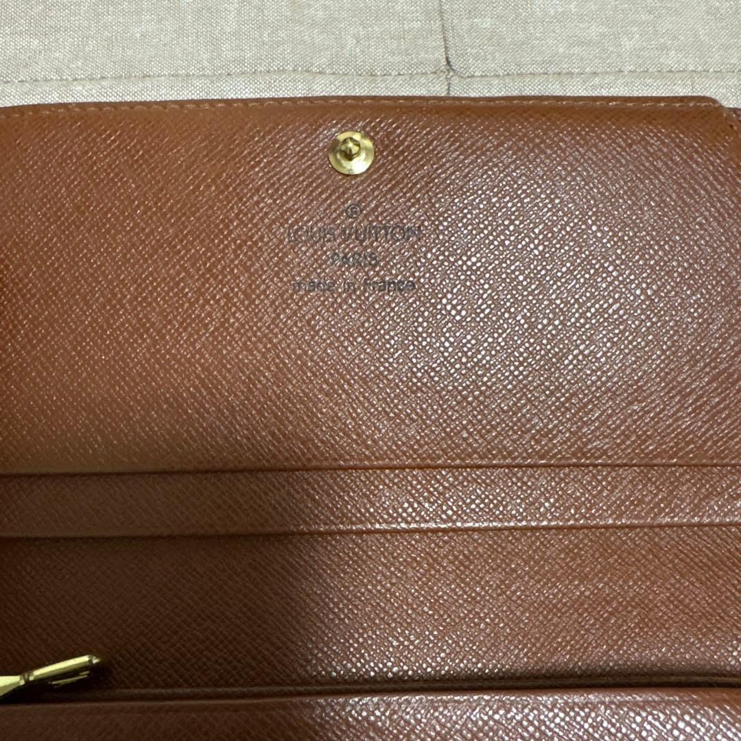 LOUIS VUITTON ポルト・モネ・ビエ　トレゾール　L字ファスナー