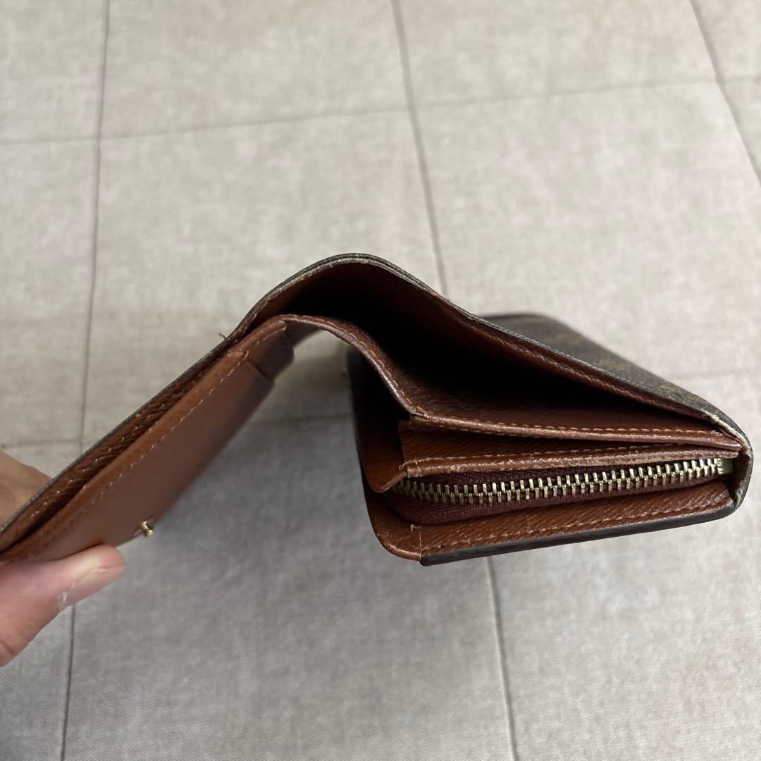 LOUIS VUITTON ポルト・モネ・ビエ　トレゾール　L字ファスナー