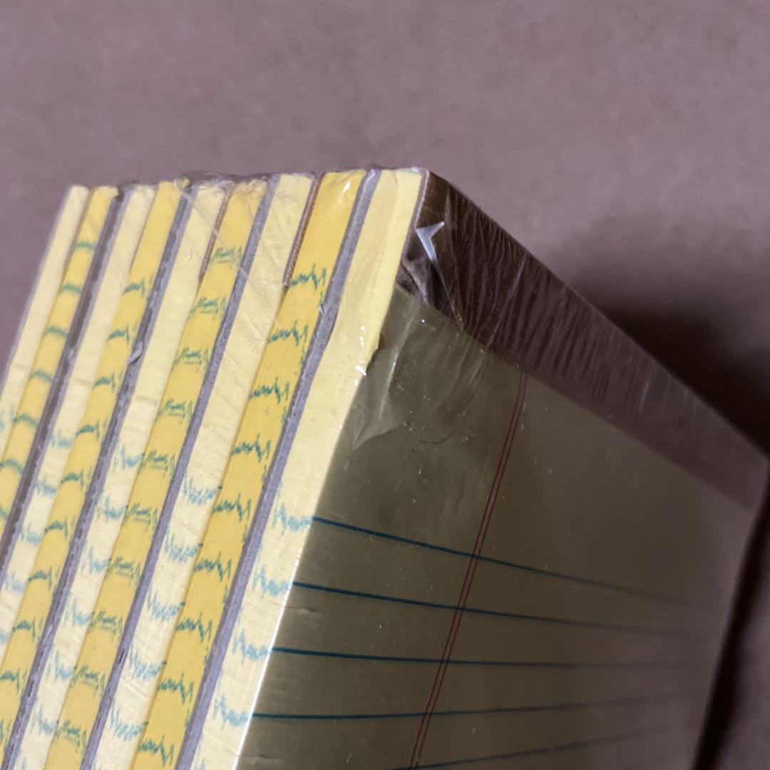 【TOPS】イエロー リーガルパッド (100シート×9冊 )