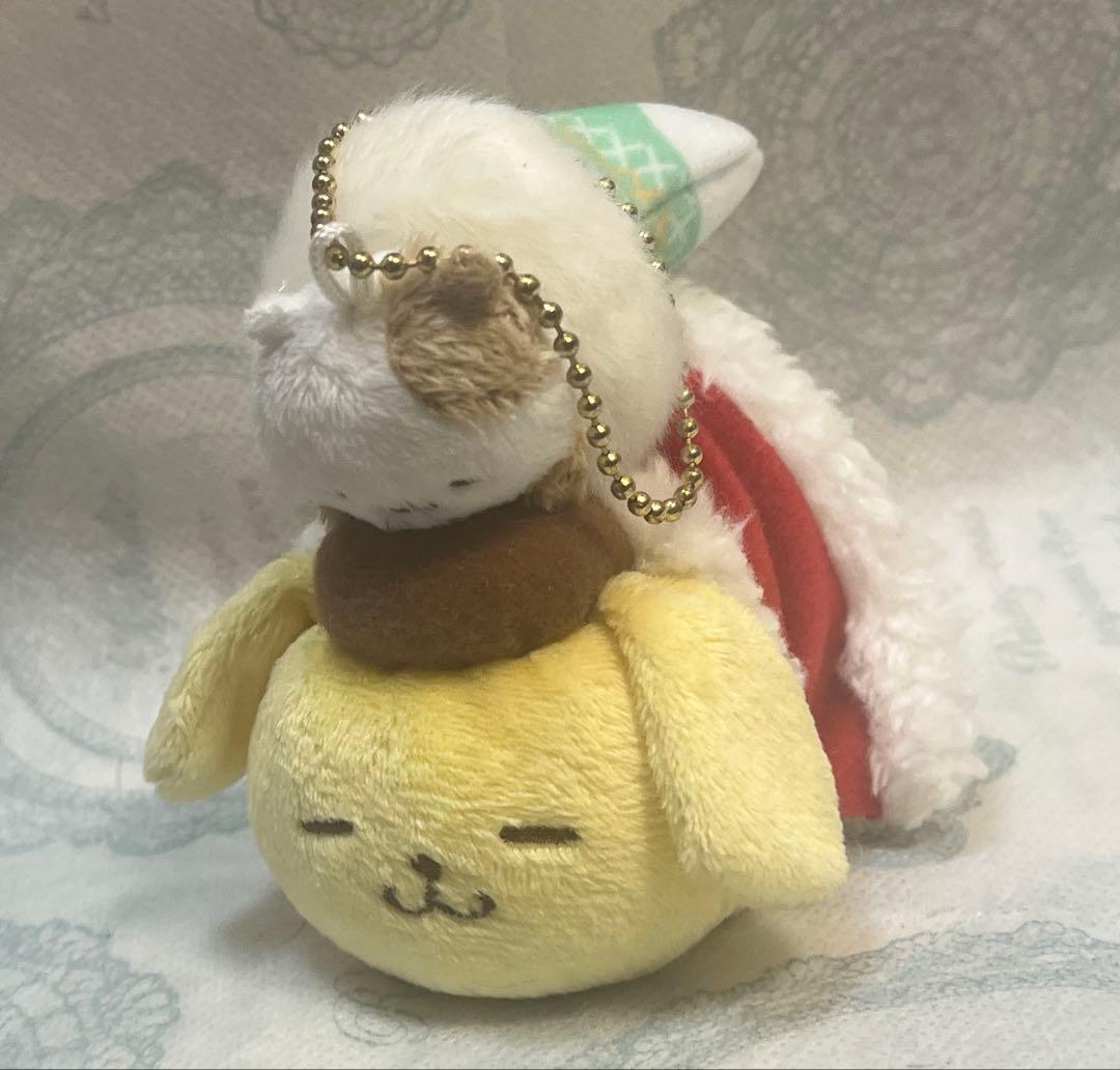 セール中‼️【新品・タグ付】ポムポムプリン　寝そべり靴下　マスコット　クリスマス