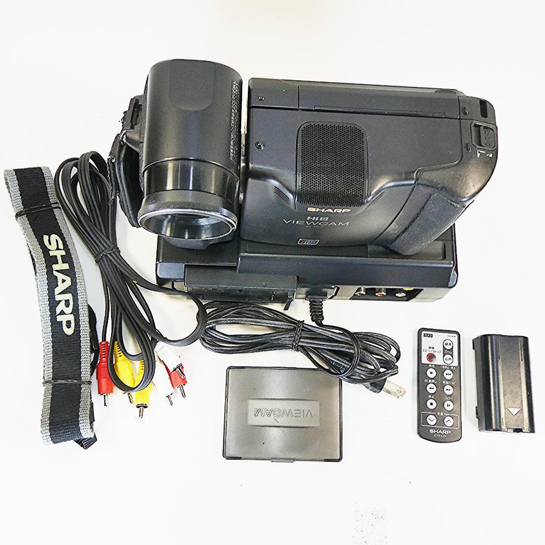 動作良好　Video.Hi8 シャープVL-HL3 8ミリビデオカメラDVD化に