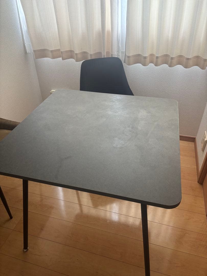 ダイニングテーブル グレー
