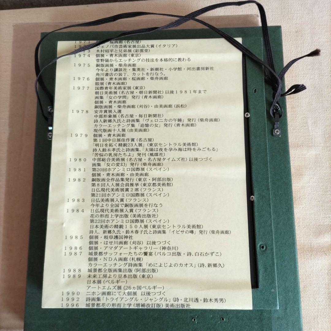 城景都　インコ　絵画　H96