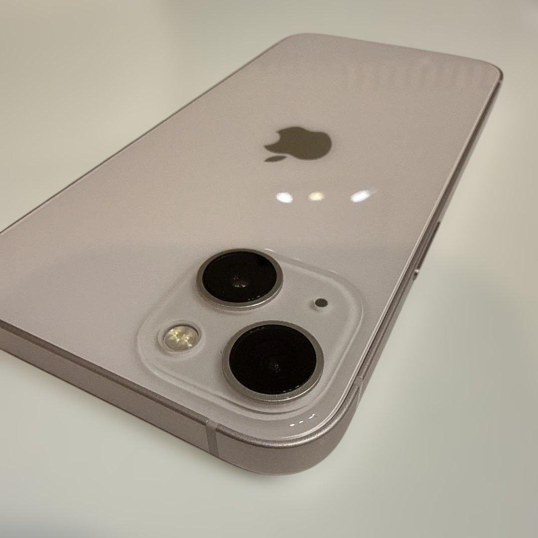 【美品】Apple iPhone 13 ピンク 128GB バッテリー容量81%