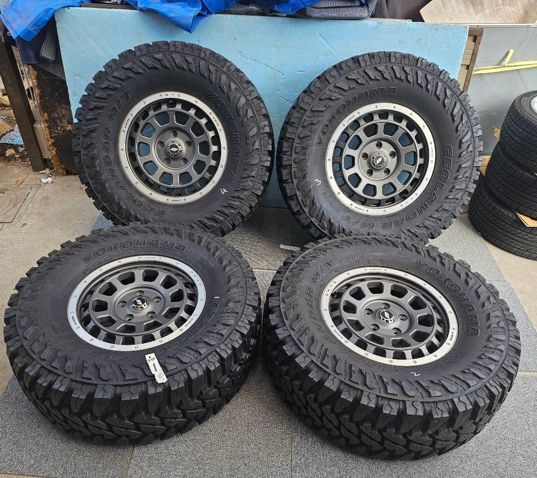 WORK CRAG T-GRABIC 17インチアルミホイール ヨコハマ ジオラ