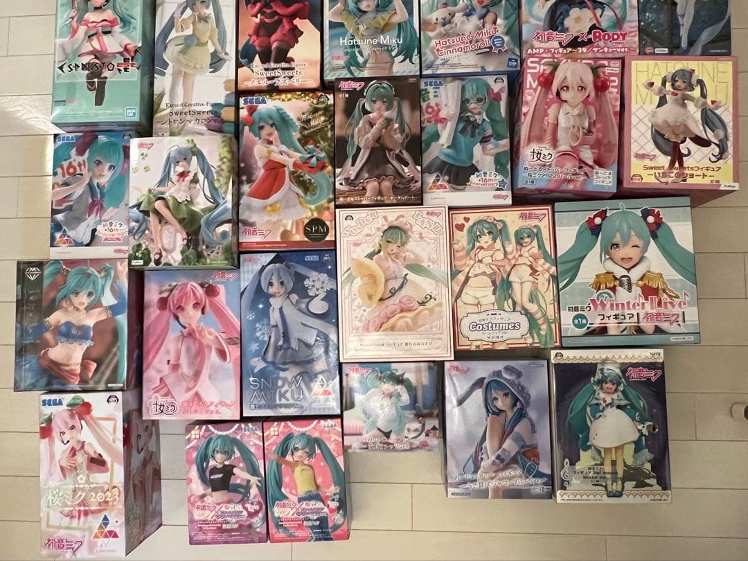（美品）初音ミク　フィギュアまとめ売り