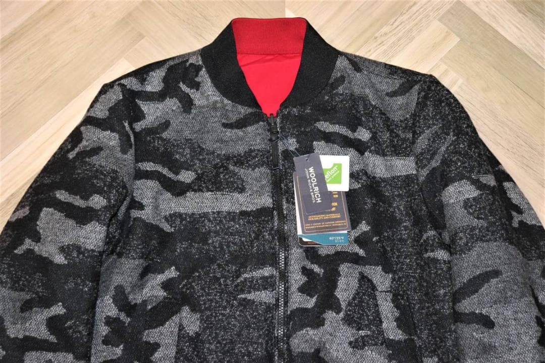 新品 WOOLRICH リバーシブルCRUISER BOMBER ジャケット 併