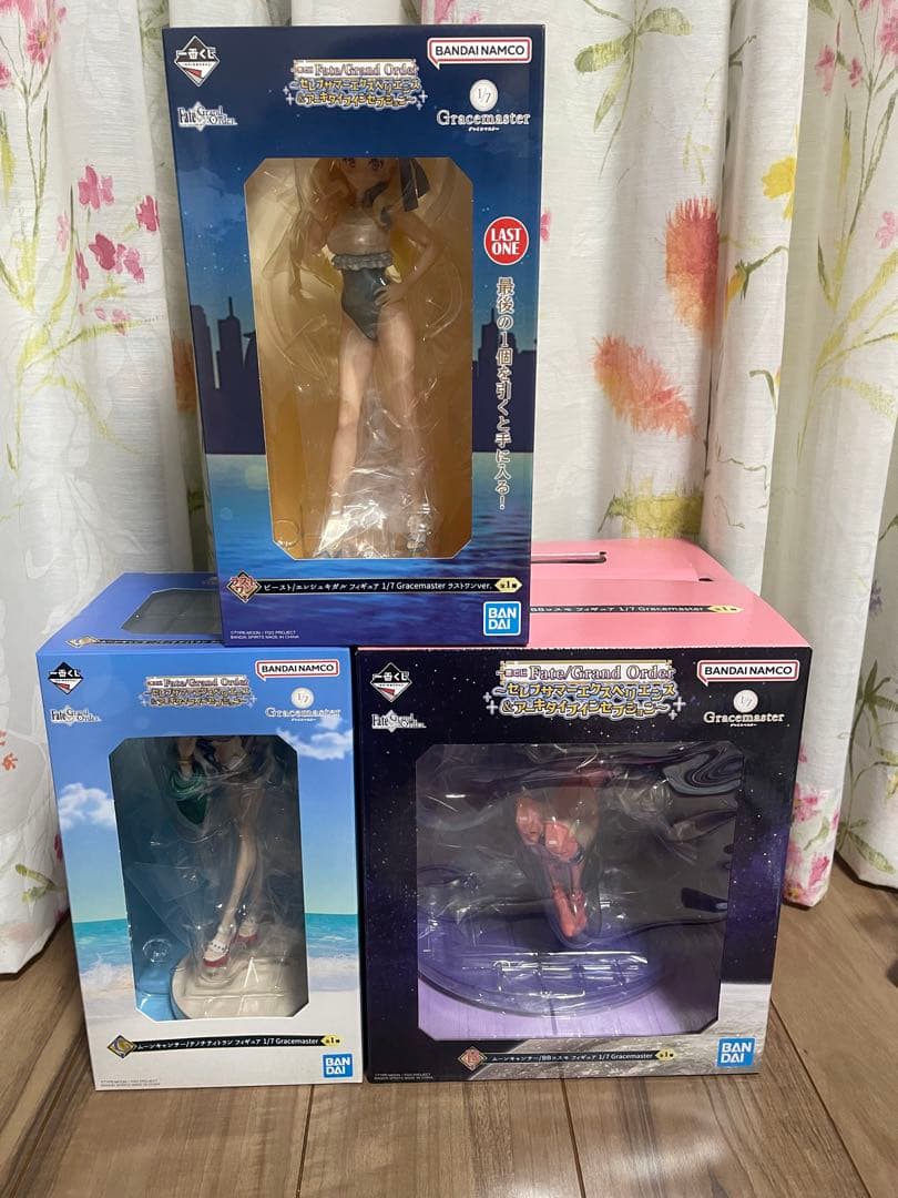 一番くじ　fgo Fate フィギュア B賞 C賞 ラストワン賞　3点
