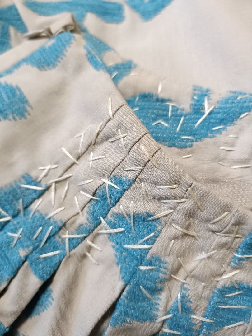 未使用　ミナペルホネン　garden　スカート　素人長期保管品