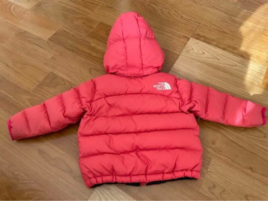 ノースフェイス　アコンカグアフーディ　ダウン　ピンク　80
